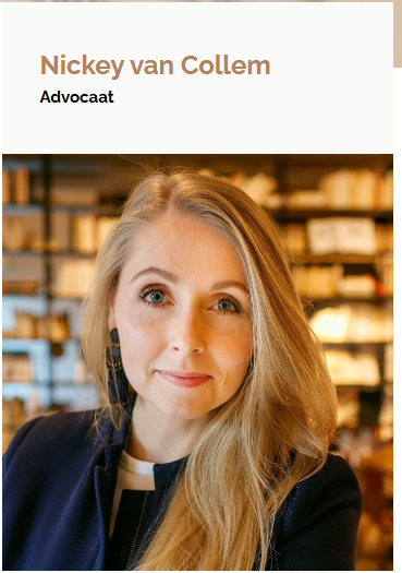 Nickey van Collem, Advocaat bij Hoens & Souren Advocaten